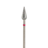 Fresa/Broca de diamante, forma de gota roja 5.0